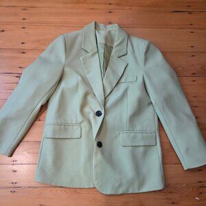Light green blazer